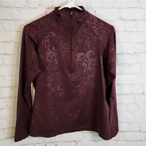 Women's Nike Dri-Fit "Pro" athletic zip-up sweater, size Medium
